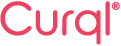 Curql Text Logo Pink